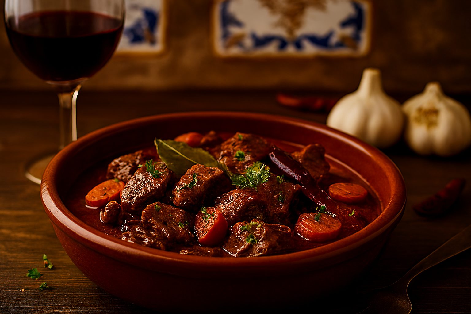 Телешко по андалуски (Carne al toro guisada): традиционна рецепта от Кадис
